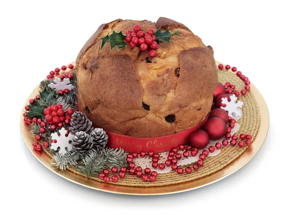 Panettone taart — Stockfoto