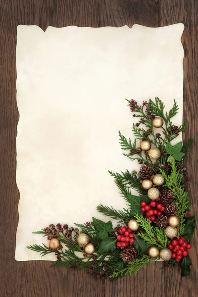 Decorative Christmas Border — Stock Photo, Image