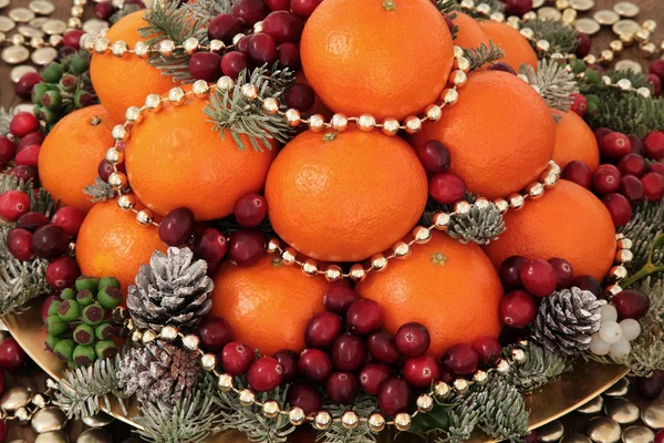 Festive Fruit Delight — Stock Photo, Image