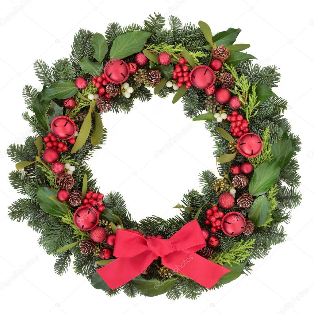 Christmas Welcome Wreath