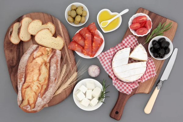 Bandeja de comida fresca — Foto de Stock