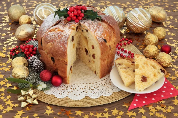 Panettone Cake — Stock Photo, Image