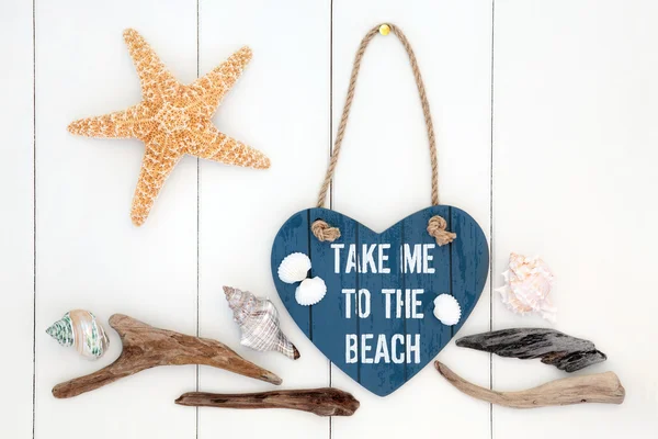 Leva-me à praia — Fotografia de Stock