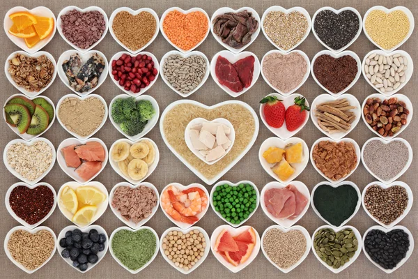 Super Health Food  Sampler — Stock Photo, Image