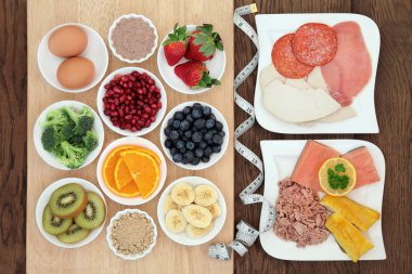 Sağlıklı yüksek Protein diyet gıda