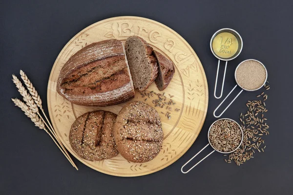 Rye Bread Health Food — Stock Photo, Image