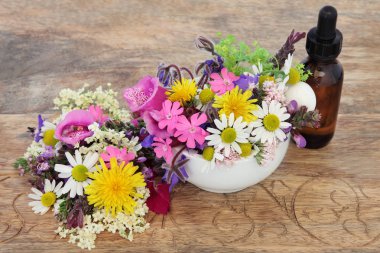 Çiçek bitkisel ilaç