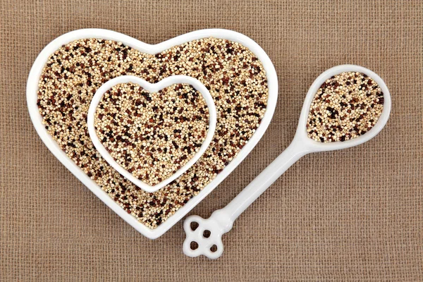 Tricolour Quinoa  Superfood — Stock Photo, Image