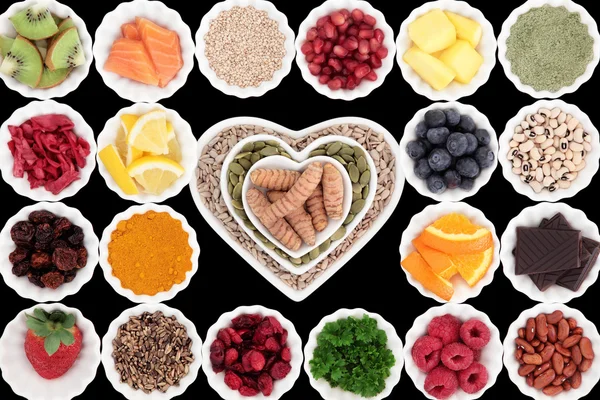 Zdravé super jídlo — Stock fotografie