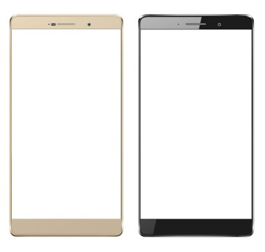 boş ekran ile Smartphone