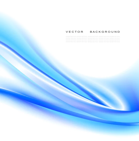Fondo azul abstracto — Vector de stock