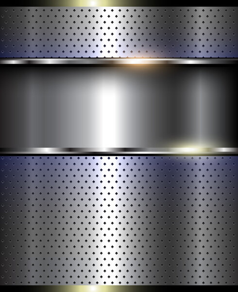 Metallic 3D background