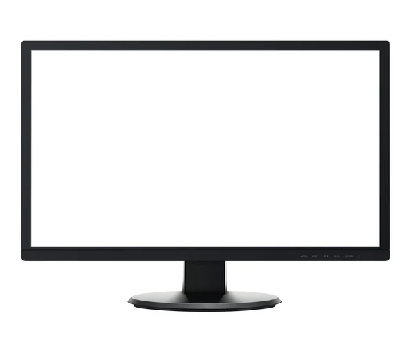 Monitor TV isolated — Stock Vector