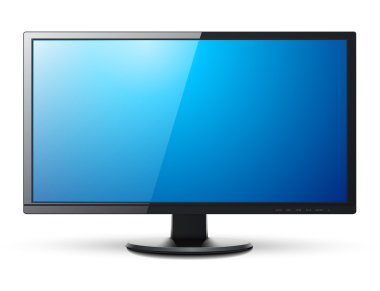 Monitör Tv 3d simgesi