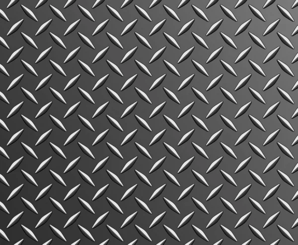 ダイヤモンド鋼板の質感の背景 ベクトルイラスト — ストックベクタ