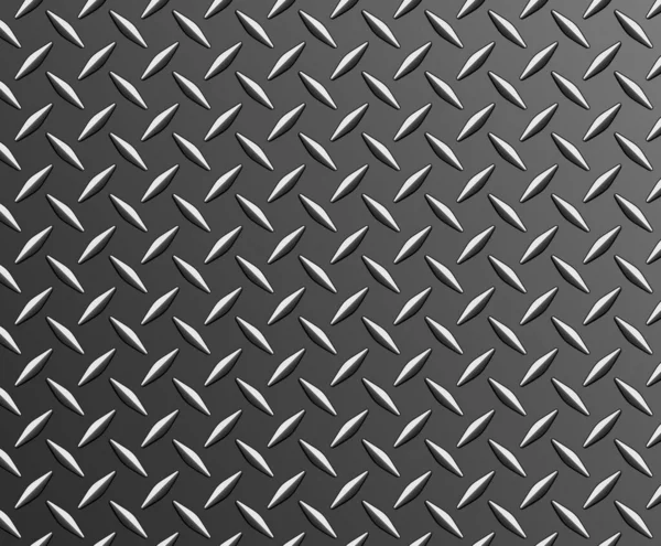 Fond Texture Tôle Acier Diamant Illustration Vectorielle — Image vectorielle