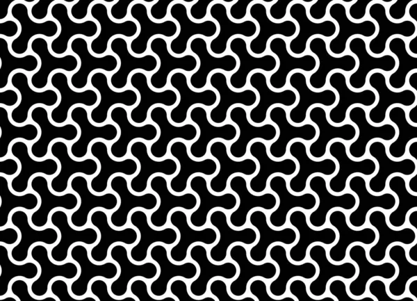 Абстрактний Фон Цікавий Візерунок Чорно Білий Векторний Дизайн — стоковий вектор