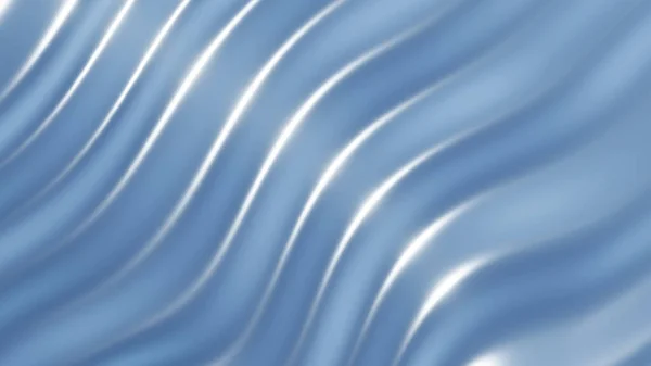 Silver Chrome Metal Texture Waves Liquid Silver Metallic Silk Wavy — Stock Photo, Image