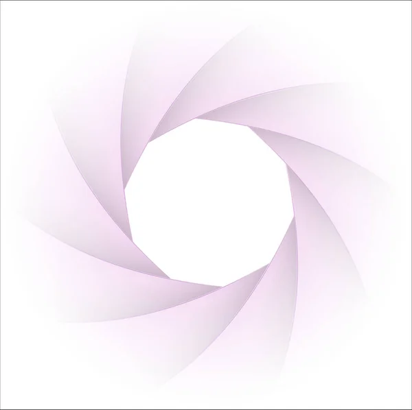 Fond Avec Obturateur Lentille Caméra Design Abstrait Doux Gris Blanc — Image vectorielle
