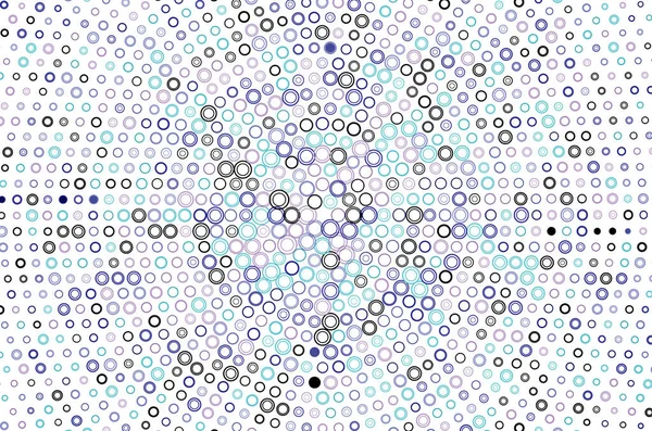 Abstrakt Halftone Geometriske Sirkler Former Hvitt Interessant Mosaikkflagg Geometrisk Bakgrunn – stockvektor