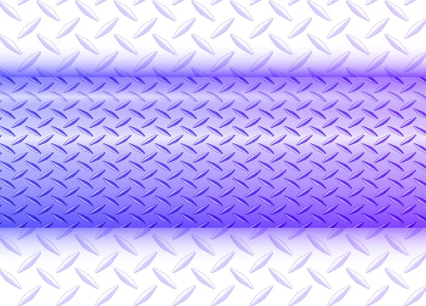 Background Purple Blue Banner Diamond Plate Pattern Elegant Shiny Metallic — Stock Vector