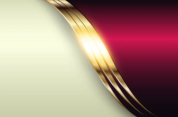 Negocios Fondo Elegante Oro Metálico Con Color Rosa Púrpura Oscuro — Archivo Imágenes Vectoriales
