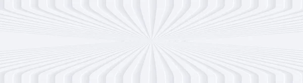 Weißer Wellenförmiger Hintergrund Für Unternehmenspräsentation Abstraktes Radiales Burst Elegantes Muster — Stockvektor
