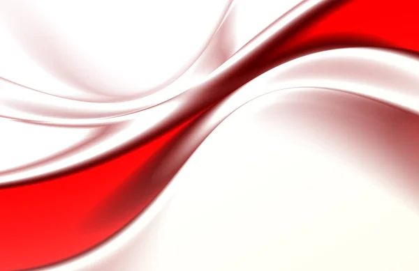 Abstracte Achtergrond Witte Rode Fantasie Lijnen Vector Illustratie — Stockvector