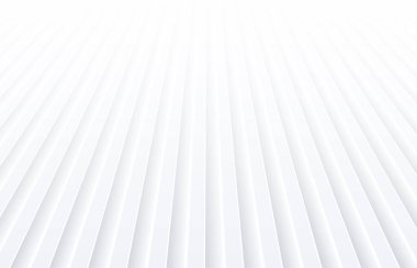İş sunumu için üç boyutlu beyaz arka plan. Soyut deyamik çizgiler deseni. Minimalist boş çizgili BG. Modern dijital minimal renk çizimine sahip yarı tonlu tek renkli kapak