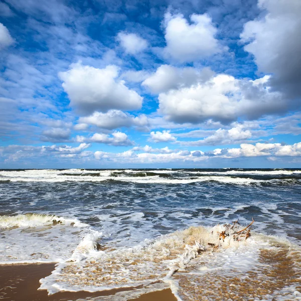 Tempestade marítima . — Fotografia de Stock