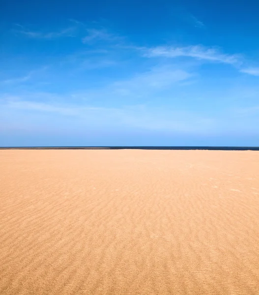 Empty beach scene — Stock Photo, Image