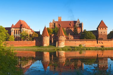 Malbork castle clipart