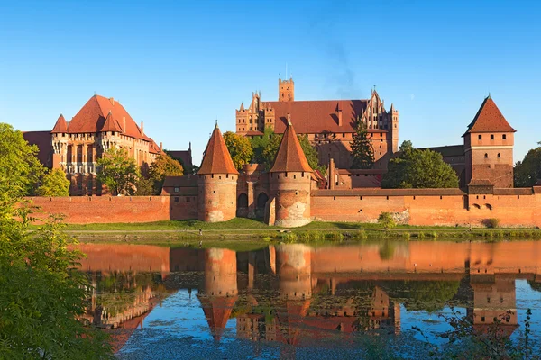 Malbork castle — Stock Photo, Image
