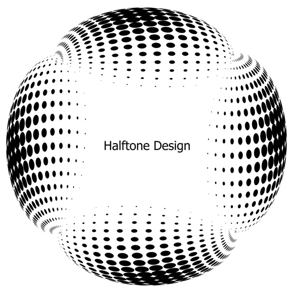 Abstract Halftone backgrounds — Stock Vector