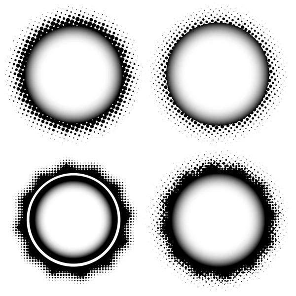 Résumé Arrière-plans demi-teintes — Image vectorielle