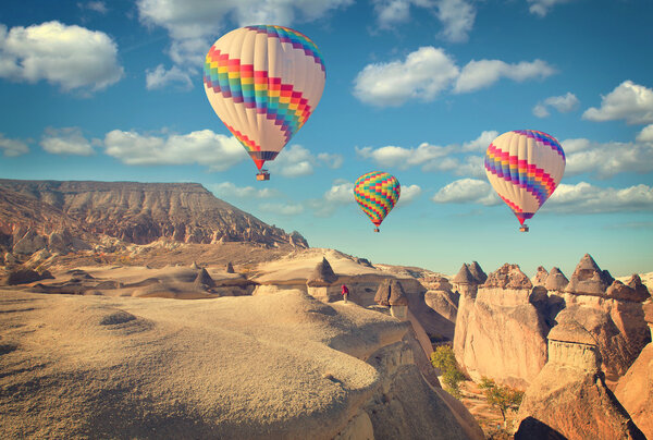 Воздушные шары над Каппадокией
.