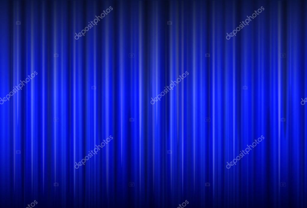 Background with blue curtain Stock Vector Image by ©cobalt88 #92132822