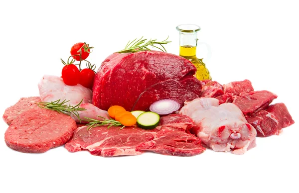 Raw meat mix — Stock Photo, Image