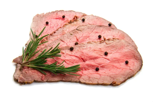 Några skivor av roastbeef — Stockfoto