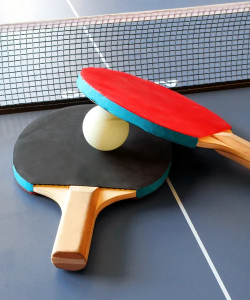 Tablo için ping pong — Stok fotoğraf