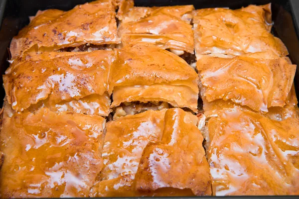 Turkish Ramadan Dessert Baklava — Stock Photo, Image