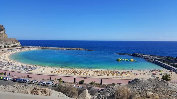 Playa de amadores Strand in der Nähe von Puerto Rico — Stockfoto