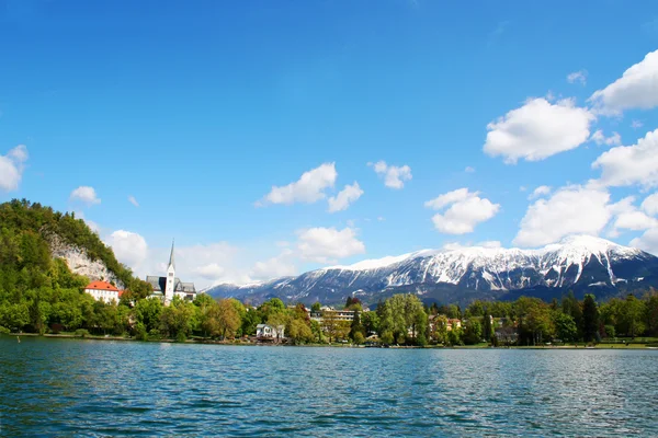 The  Bohinj lake, Slovenia — Stock Photo, Image