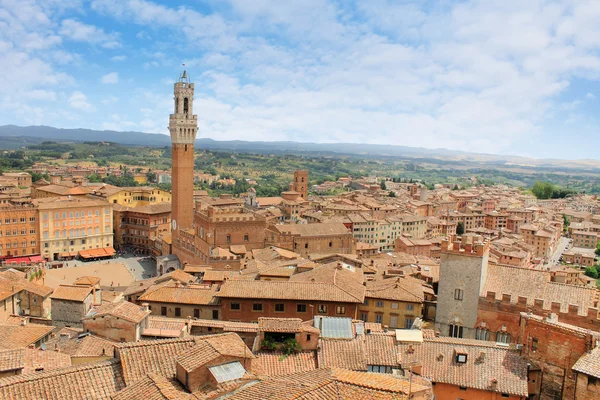 Siena City in Tuscany — Stock Photo, Image