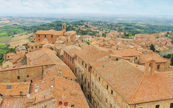 Παλιάς πόλης Montepulciano — Φωτογραφία Αρχείου