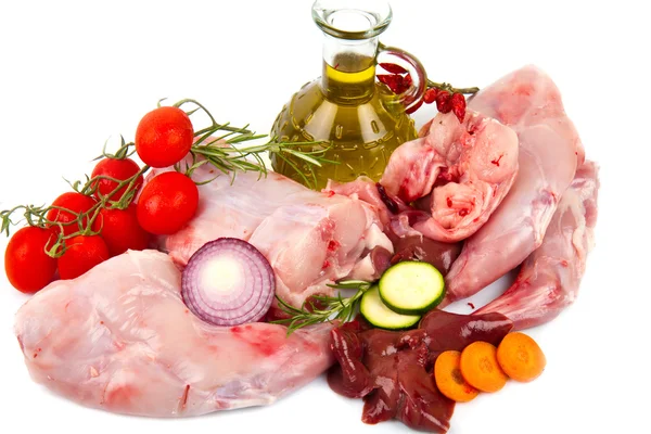 Rabbit meat — Stock Photo, Image