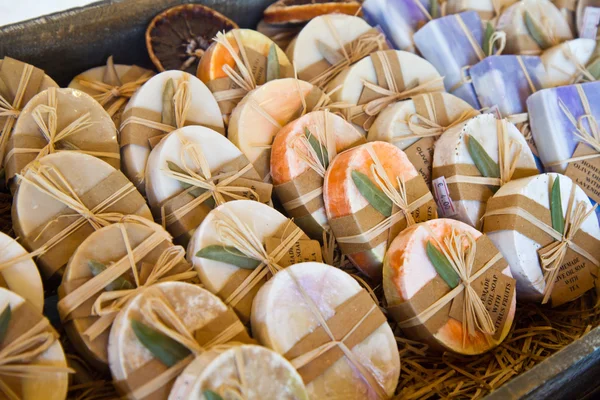 Homemade natural soap — Stock Photo, Image