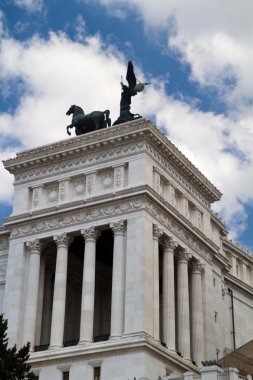Ulusal Anıt Victor Emmanuel II Roma-İtalya