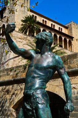 La Almudaina Palace Palma de Mallorca, İspanya