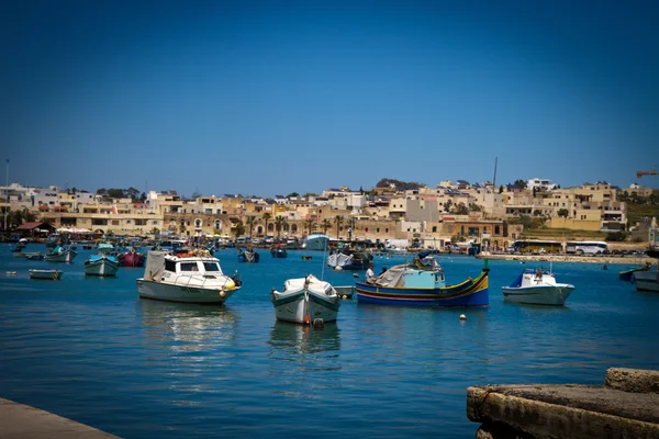 Barco en La Valletta Malta —  Fotos de Stock